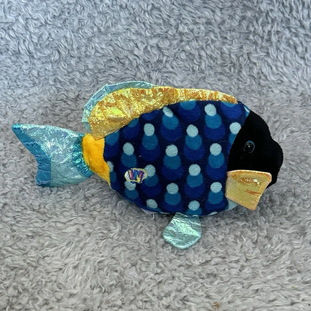 Ganz Lil Kinz Blue Triggerfish Plush 6